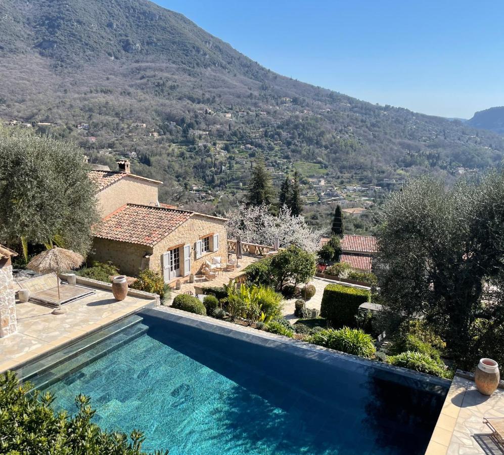 L'Escale Du Ciel Bed & Breakfast Le Bar-sur-Loup Luaran gambar